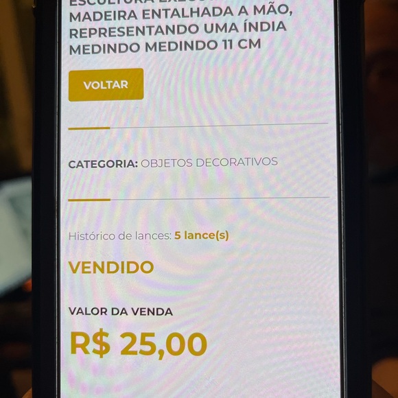 Sculpture hand carved wood. Representing an Indian woman and man measuring 11 cm - Picture 16 of 16